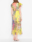 Платье-макси из шелка с люрексом Max&Co  –  МодельВерхНиз1