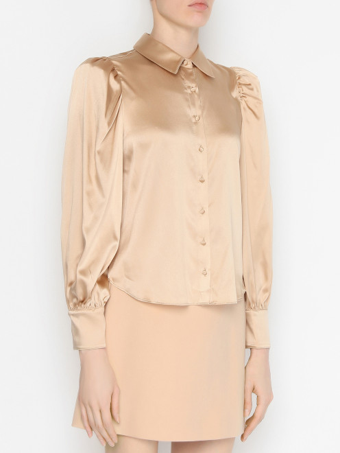 Блуза из смешанного шелка - МодельВерхНиз