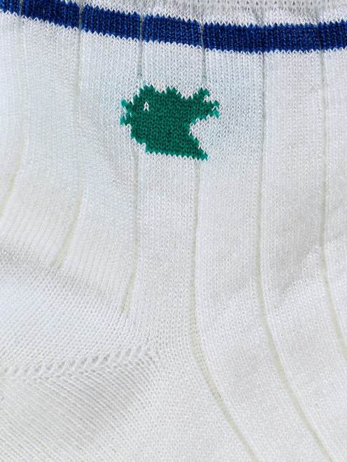 Носки из хлопка с принтом Gallo - Деталь