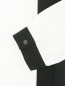 Блуза свободного кроя с контрастной отделкой Tara Jarmon  –  Деталь1