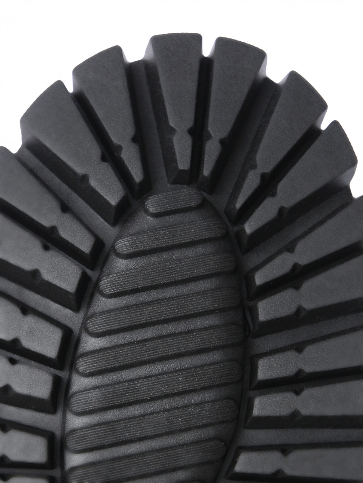 Комбинированные ботинки из текстиля и кожи Dorothee Schumacher  –  Обтравка4  – Цвет:  Черный