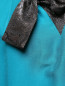 Мини-платье из шерсти и шелка с декоративным бантом Kenzo  –  Деталь