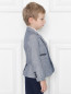 Пиджак из льна с накладными карманами Armani Junior  –  МодельВерхНиз2
