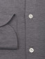 Однотонная рубашка из шелка и хлопка Isaia  –  Деталь1