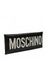 Клатч из атласа с декором стразами Moschino  –  Обтравка1