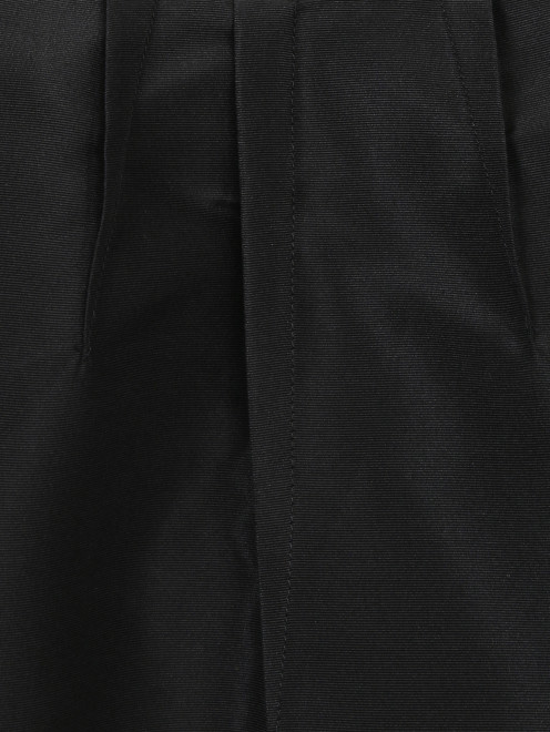 Блуза из шелка с боковыми карманами - Деталь