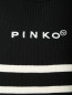 Джемпер в полоску с вышивкой PINKO  –  Деталь