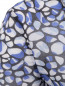 Блуза из хлопка и шелка с узором Armani Jeans  –  Деталь