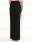 Широкие брюки из хлопка и льна с декоративными пуговицами и шнуровкой Max Mara  –  Модель Верх-Низ1