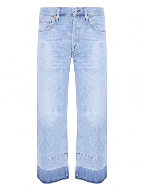 Прямые джинсы свободного кроя - Общий вид