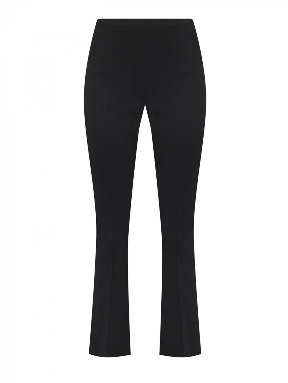 Трикотажные брюки Helmut Lang  –  Общий вид  – Цвет:  Черный