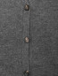 Базовый кардиган из шерсти Cappellini  –  Деталь