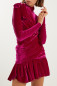 Трикотажное платье мини с драпировками Balenciaga  –  528563 Трикотажное платье мини с драпировками  Модель Верх-Низ1