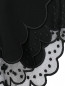 Юбка шерстяная с кружевной отделкой N21  –  Деталь