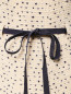 Твидовое мини-платье на завязках Moschino  –  Деталь