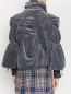 Стеганая куртка из бархата Alberta Ferretti  –  МодельВерхНиз1