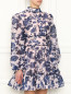 Платье-мини с цветочным узором Keepsake  –  МодельВерхНиз