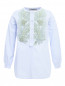 Блуза из хлопка с аппликацией Scervino Street  –  Общий вид