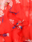 Туника из шелка с цветочным узором Ermanno Scervino  –  Деталь