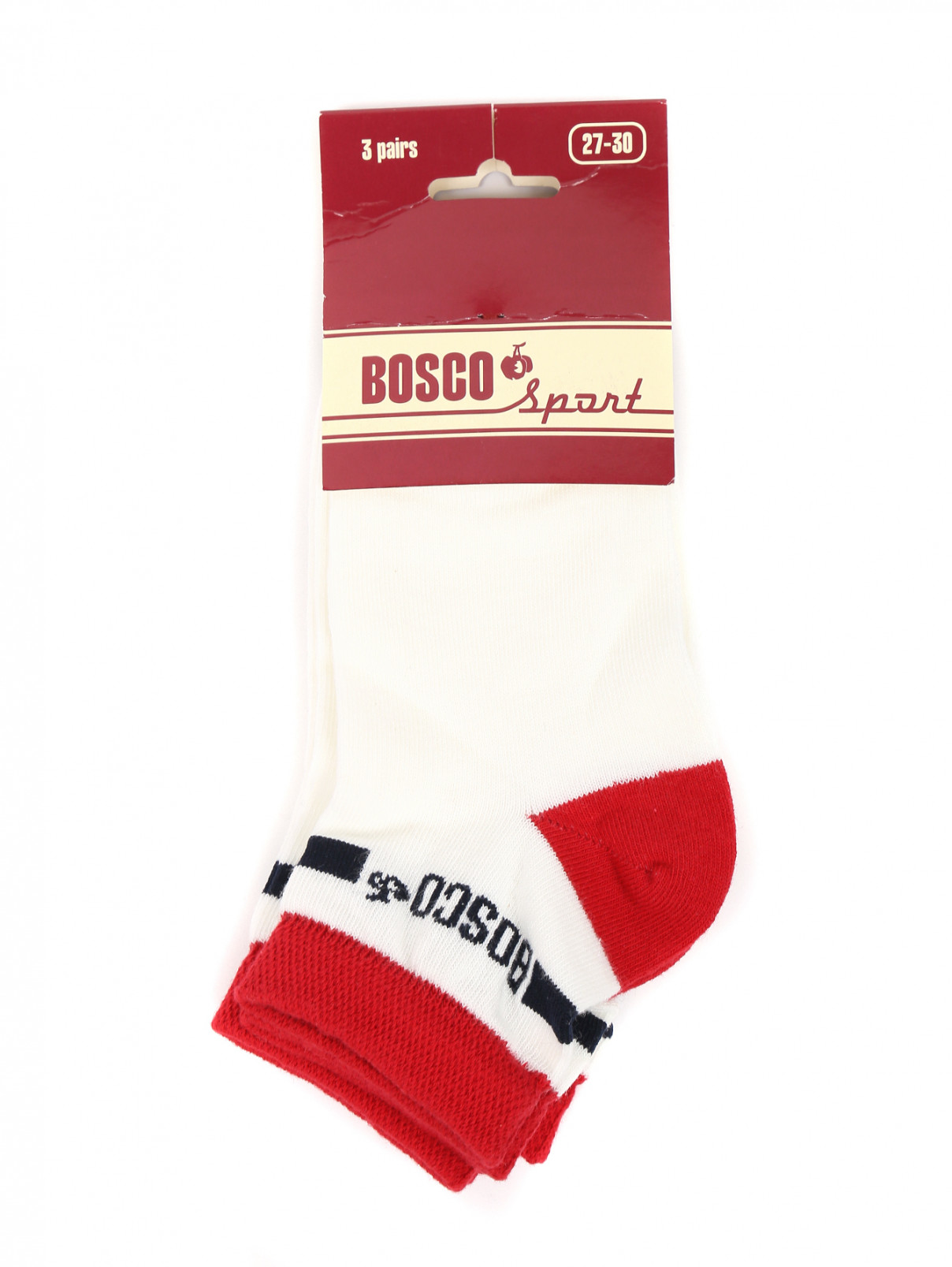 Набор носков из хлопка BOSCO  –  Общий вид  – Цвет:  Мультиколор