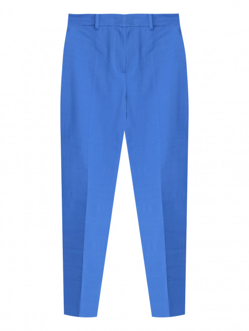 Укороченные брюки из хлопка Weekend Max Mara - Общий вид