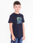 Хлопковая футболка с принтом Il Gufo  –  МодельВерхНиз