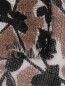 Шарф из льна и хлопка с цветочным узором Marina Rinaldi  –  Деталь1