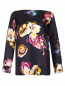 Блуза из шелка с цветочным узором Max Mara  –  Общий вид