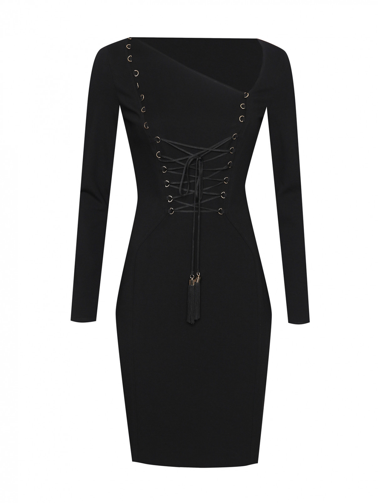 Платье-футляр с кисточками Versace Collection  –  Общий вид