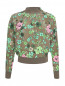 Блуза свободного кроя с цветочным узором BOUTIQUE MOSCHINO  –  Общий вид