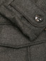 Утепленная куртка из шерсти со съемным воротником Tombolini  –  Деталь