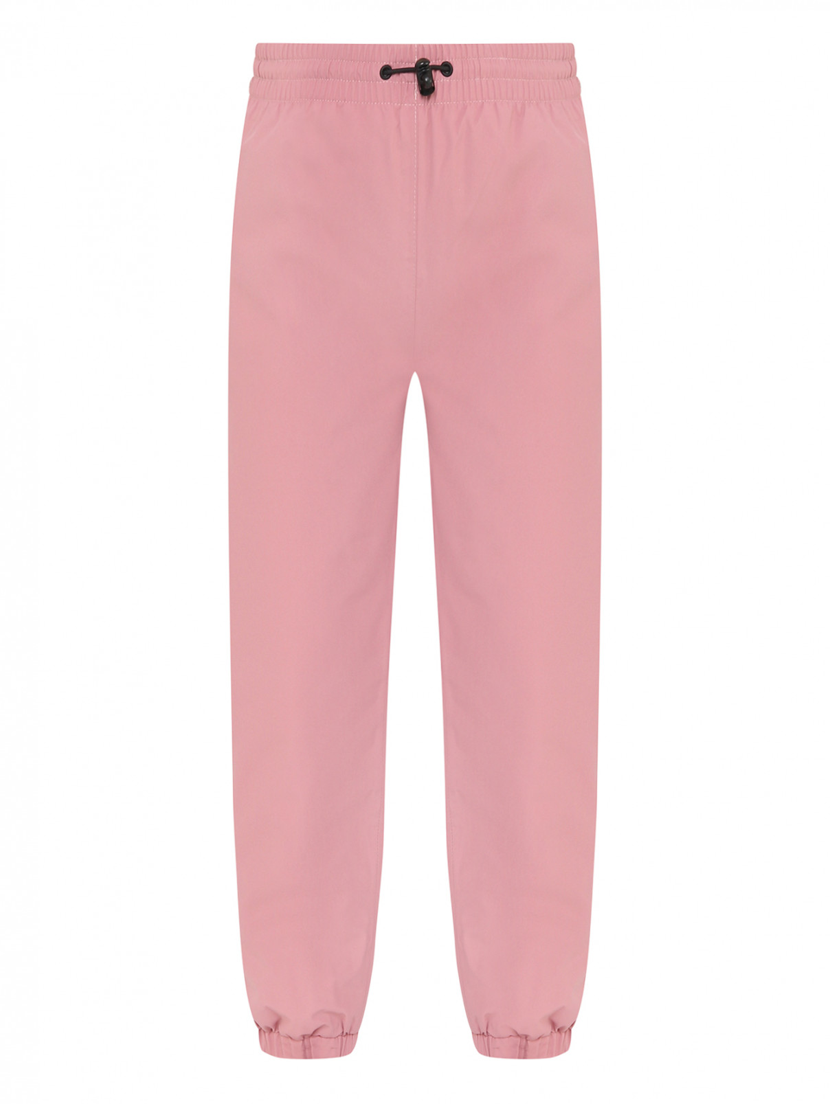 Утепленные однотонные брюки Molo  –  Общий вид  – Цвет:  Розовый