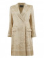 Однобортное пальто с вышивкой Alberta Ferretti  –  Общий вид