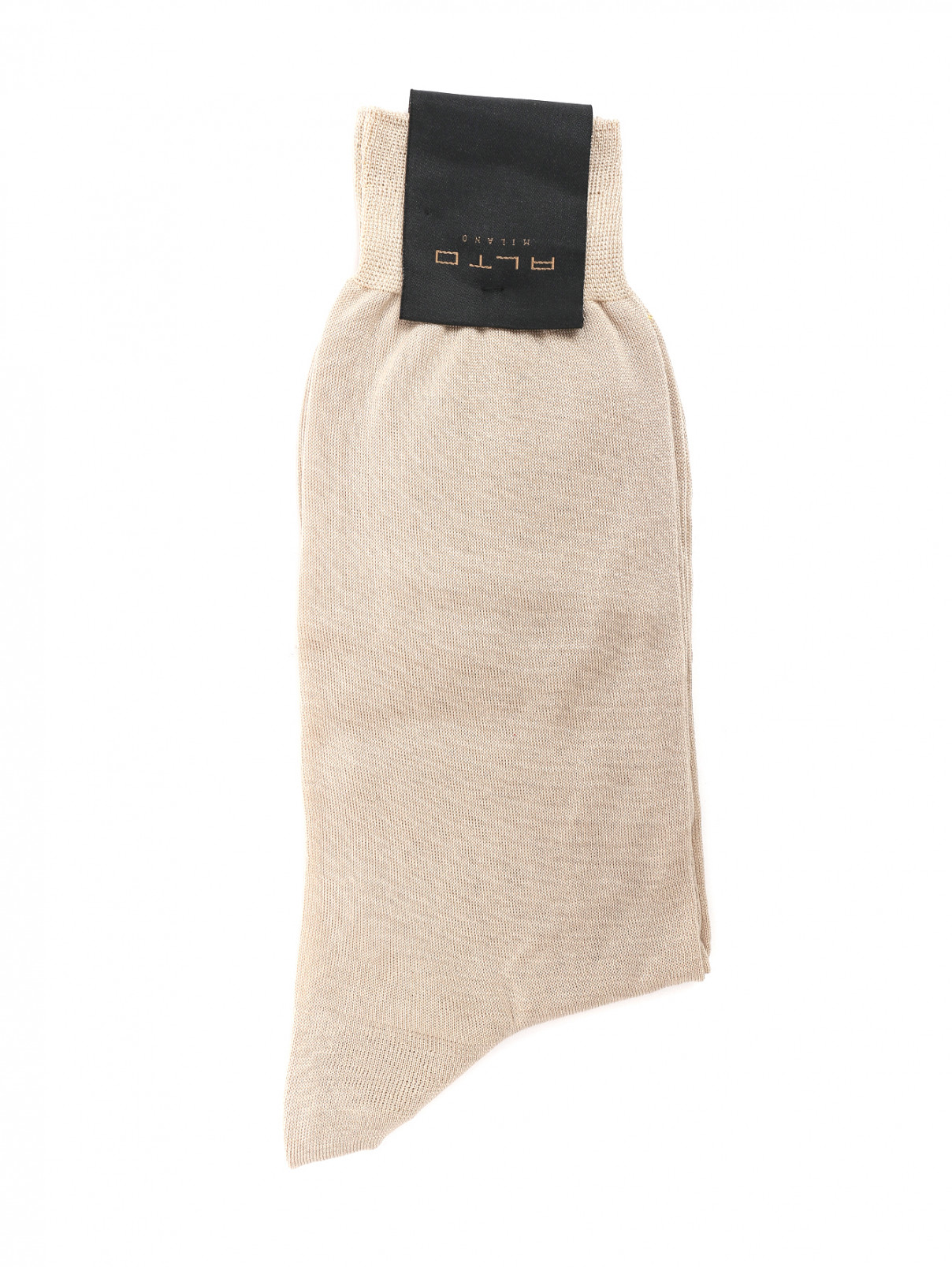 Носки из хлопка Peekaboo  –  Общий вид  – Цвет:  Бежевый
