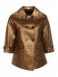 Однобортное пальто из льна и хлопка Viktor&Rolf  –  Общий вид