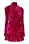 Трикотажное платье мини с драпировками Balenciaga  –  Общий вид