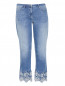 Укороченные джинсы с вышивкой Persona by Marina Rinaldi  –  Общий вид