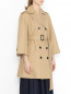 Плащ из смешанного хлопка с поясом Weekend Max Mara  –  МодельВерхНиз