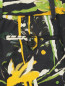 Брюки узкого кроя из хлопка с цветочным узором Jean Paul Gaultier  –  Деталь