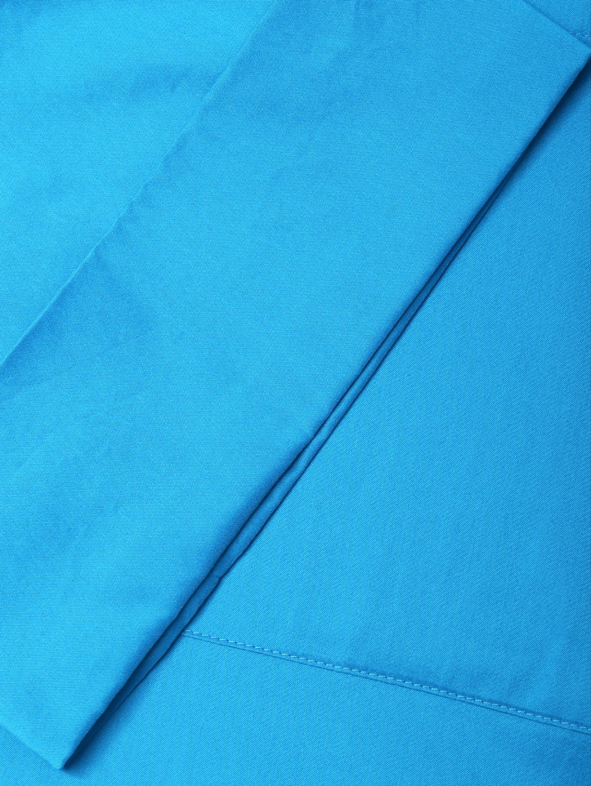 Блуза с накладным карманом Marina Rinaldi  –  Деталь1  – Цвет:  Синий