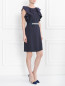 Платье-мини из вискозы с декоративной отделкой Max&Co  –  Модель Общий вид