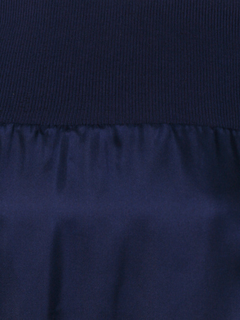 Платье свободного фасона из шелка на резинке  - Деталь1
