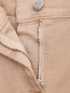 Укороченные брюки из хлопка с карманами Persona by Marina Rinaldi  –  Деталь1