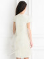 Платье прямого кроя с декоративными воланами Suzanne Ermann  –  Модель Верх-Низ1