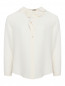 Блуза из шелка с воланами Gucci  –  Общий вид