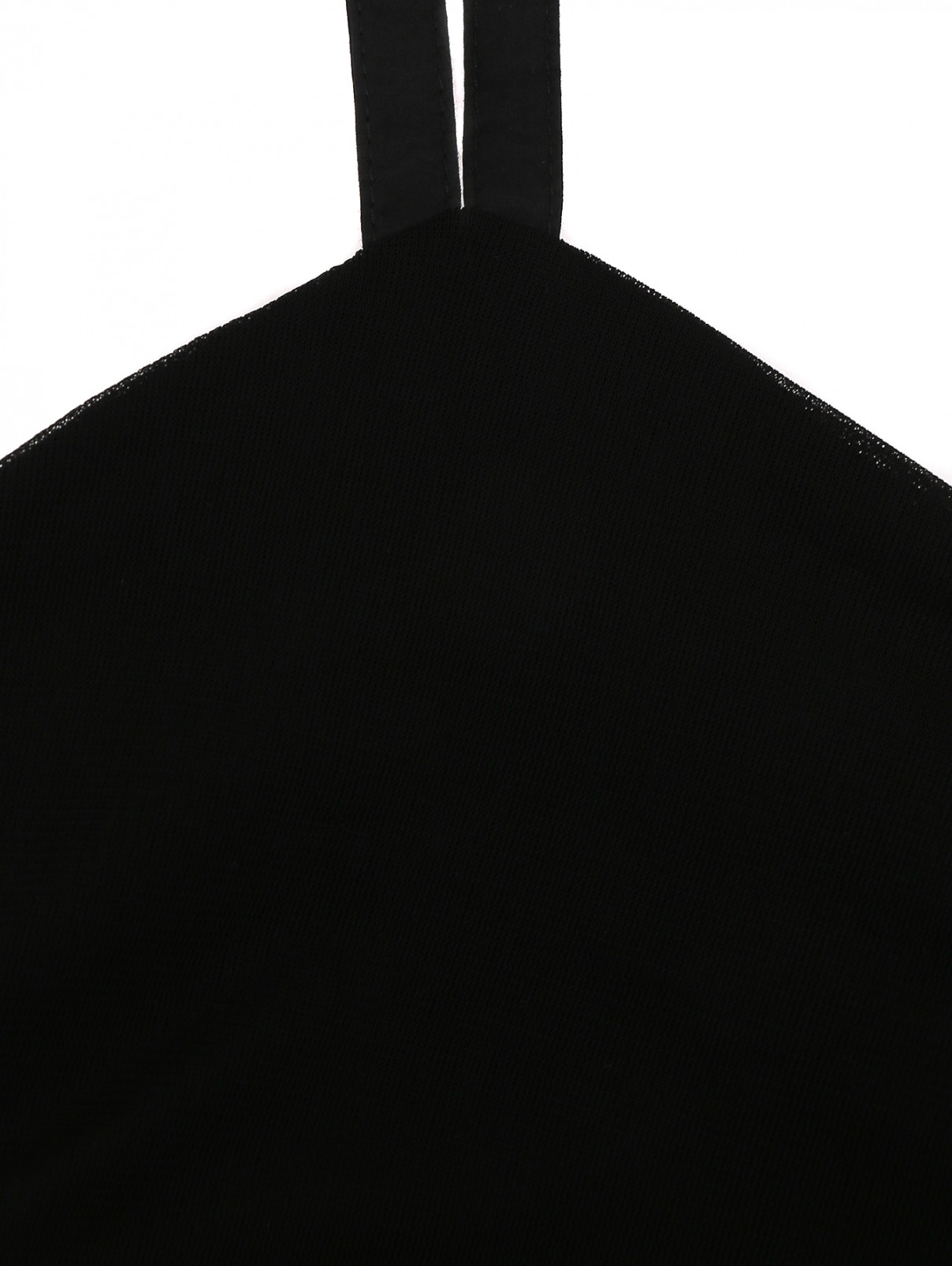 Платье из вискозы на молнии J.W. Anderson  –  Деталь  – Цвет:  Черный