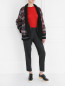 Куртка на молнии из смесовой шерсти с узором "клетка" Jean Paul Gaultier  –  Модель Общий вид