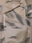 Юбка-макси из шелка с узором Armani Collezioni  –  Деталь