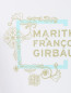 Футболка из смешанного хлопка с принтом Marthe+Francois Girbaud  –  Деталь