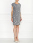 Платье-мини с вышивкой Ermanno Scervino  –  Модель Общий вид
